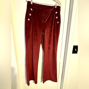 Stylish Velvet Dress Pants